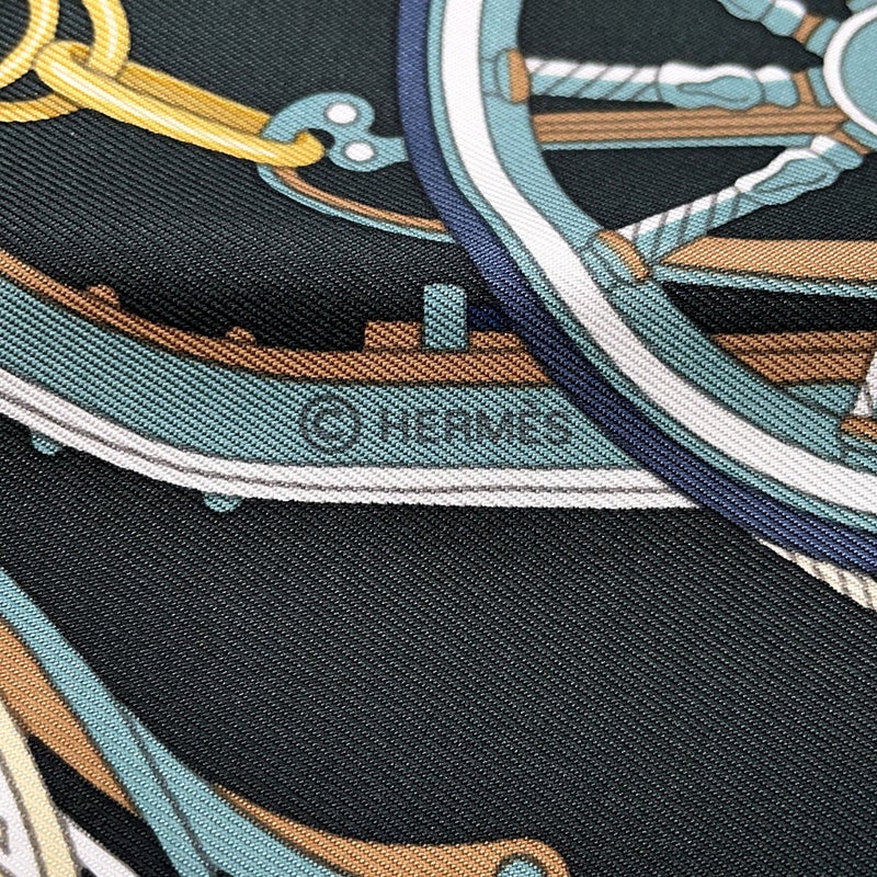 エルメス スカーフ カレ90 ステイトリー・ホイールズ Stately Wheels HERMES シルク 2025秋冬