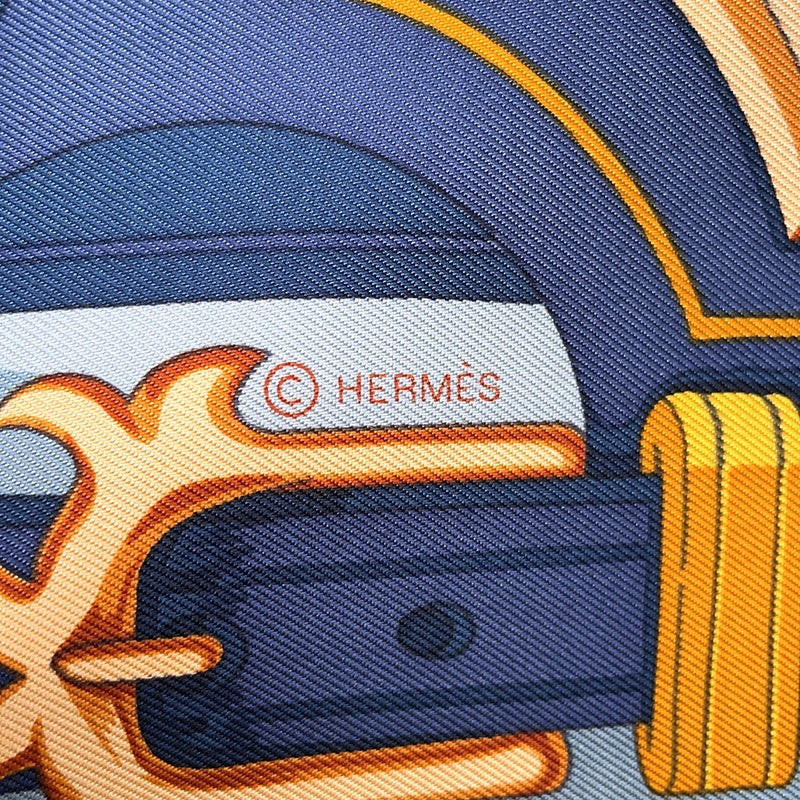 エルメス スカーフ カレ90 ブリッド・エ・デスタン HERMES シルクスカーフ2023年春夏