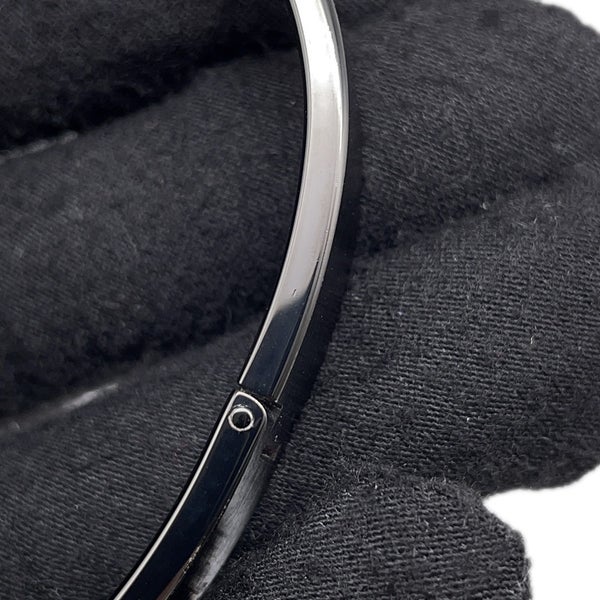 エルメス ブレスレット クリックHH ブラック/ブラック金具 HERMES メンズ アクセサリー 黒