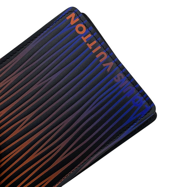 ルイヴィトン 二つ折り財布 エピXL ポルトフォイユ・スレンダー M82585 ヴィトン 財布 メンズ 黒 ブラック