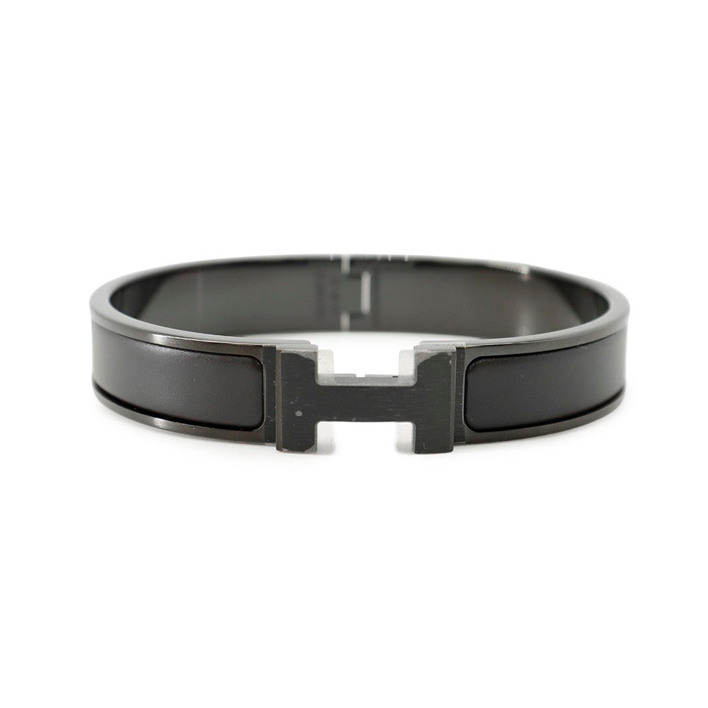 エルメス ブレスレット クリックHH ブラック/ブラック金具 HERMES