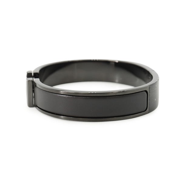 エルメス ブレスレット クリックHH ブラック/ブラック金具 HERMES バングル アクセサリー 黒