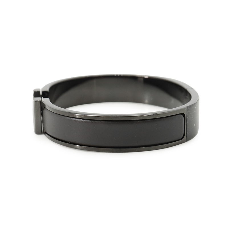 エルメス ブレスレット クリックHH ブラック/ブラック金具 HERMES バングル アクセサリー 黒
