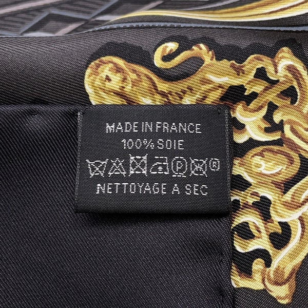 エルメス スカーフ カレ20 ナノ ブリッド・ドゥ・ガラ Brides de Gala HERMES シルク 2020年春夏 白 黒