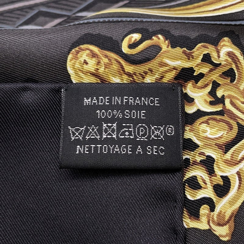 エルメス スカーフ カレ20 ナノ ブリッド・ドゥ・ガラ Brides de Gala HERMES シルク 2020年春夏 白 黒