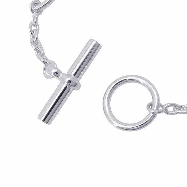 エルメス ブレスレット シェーヌダンクル ファランドール SV925シルバー サイズST HERMES ジュエリー