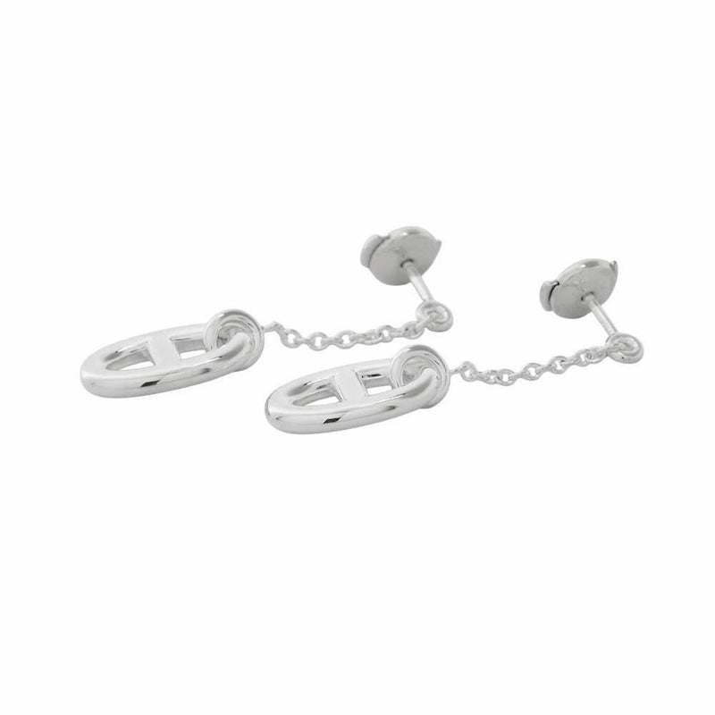 エルメス ピアス ファランドール シェーヌダンクルモチーフ SV925 シルバー925 Farandole HERMES ジュエリー