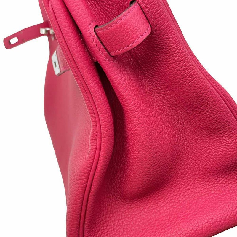 エルメス バーキン30 フランボワーズ/シルバー金具 トゴ Z刻印 HERMES Birkin ハンドバッグ