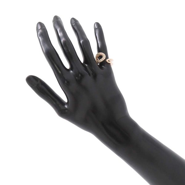 エルメス リング シェーヌダンクル パンク Chaine d'Ancre Punk ダイヤ 112P 1.16ct K18PGピンクゴールド サイズ52 HERMES 指輪