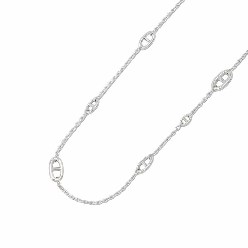 エルメス ネックレス シェーヌダンクル ファランドール80 SV925シルバー HERMES ロングネックレス ジュエリー