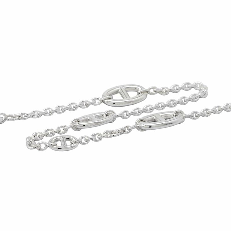エルメス ネックレス シェーヌダンクル ファランドール80 SV925シルバー HERMES ロングネックレス ジュエリー