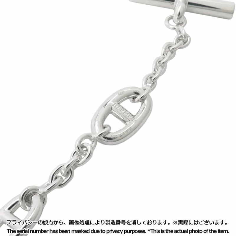 エルメス ネックレス シェーヌダンクル ファランドール80 SV925シルバー HERMES ロングネックレス ジュエリー