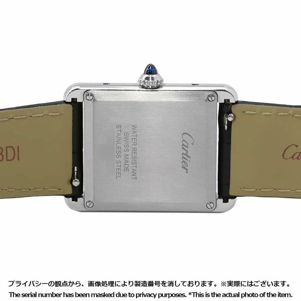 カルティエ タンク マスト ドゥ カルティエ ウォッチ LM WSTA0072 Cartier 腕時計 黒文字盤