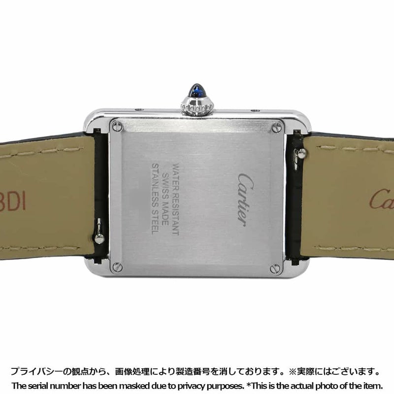 カルティエ タンク マスト ドゥ カルティエ ウォッチ LM WSTA0072 Cartier 腕時計 黒文字盤