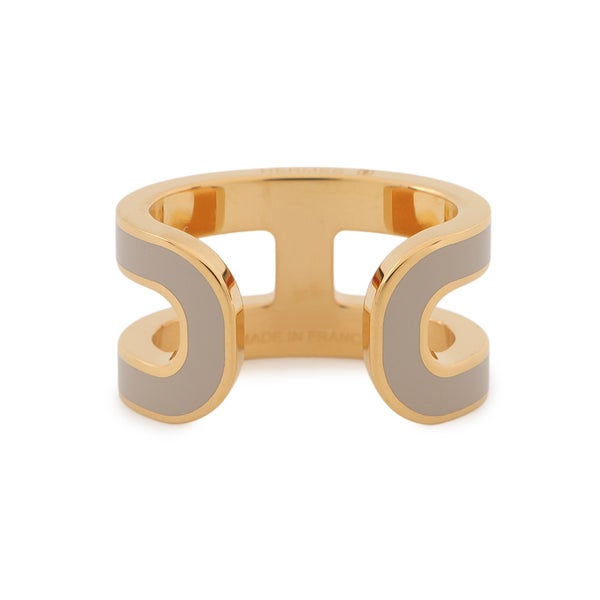 エルメス イヤーカフ ポップH ポップアッシュ マロングラッセ/ゴールド金具 HERMES アクセサリー