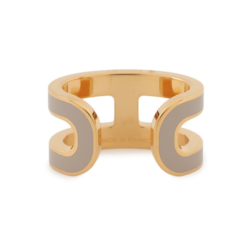 エルメス イヤーカフ ポップH ポップアッシュ マロングラッセ/ゴールド金具 HERMES アクセサリー