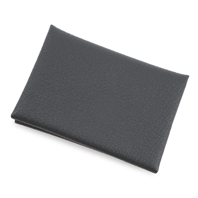 エルメス コインケース カルヴィ デュオ グリミスティ/シルバー金具 シェブルミゾル G刻印