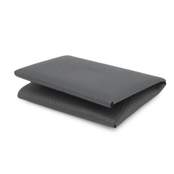 エルメス コインケース カルヴィ デュオ グリミスティ/シルバー金具 シェブルミゾル G刻印
