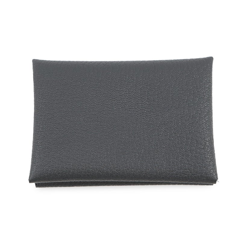 エルメス コインケース カルヴィ デュオ グリミスティ/シルバー金具 シェブルミゾル G刻印