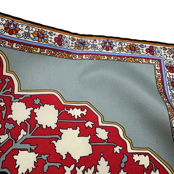 エルメス ストール カレ140 カレジェアン ペルシャ絨毯 Tapis Persans HERMES シルク 2015年