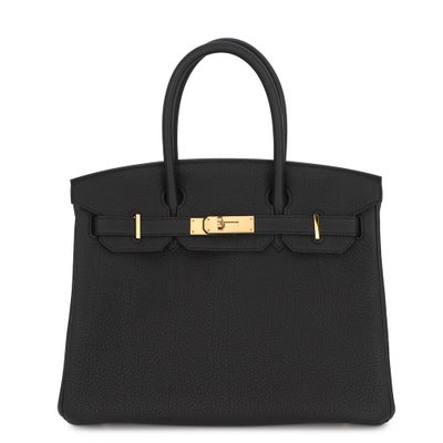 Hermès Birkin 30 Black Togo Gold