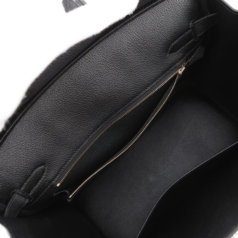エルメス バーキン30 ブラック/ゴールド金具 トゴ K刻印 HERMES Birkin ハンドバッグ 黒