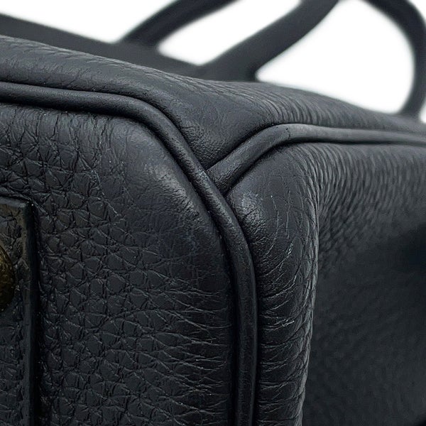 エルメス バーキン30 ブラック/ゴールド金具 トゴ K刻印 HERMES Birkin ハンドバッグ 黒