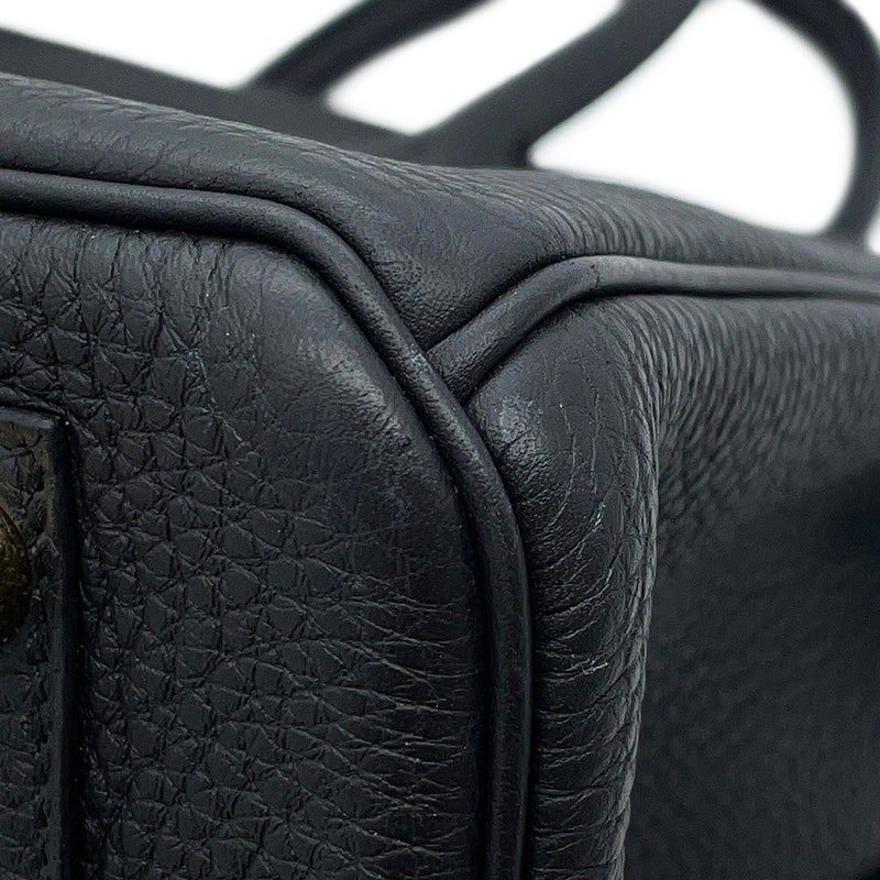 エルメス バーキン30 ブラック/ゴールド金具 トゴ K刻印 HERMES Birkin ハンドバッグ 黒