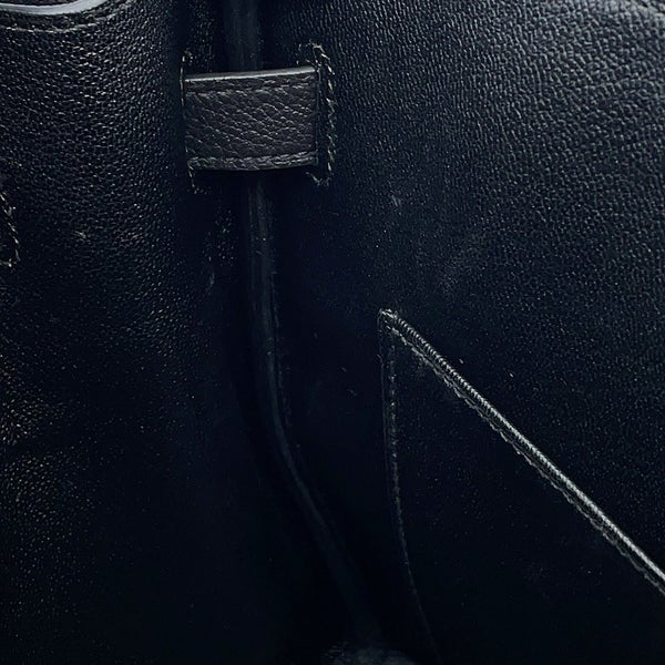エルメス バーキン30 ブラック/ゴールド金具 トゴ K刻印 HERMES Birkin ハンドバッグ 黒