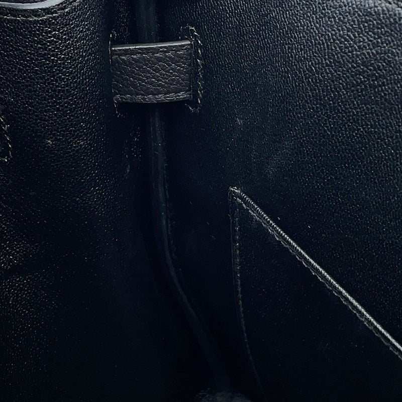 エルメス バーキン30 ブラック/ゴールド金具 トゴ K刻印 HERMES Birkin ハンドバッグ 黒