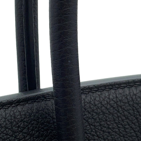 エルメス バーキン30 ブラック/ゴールド金具 トゴ K刻印 HERMES Birkin ハンドバッグ 黒