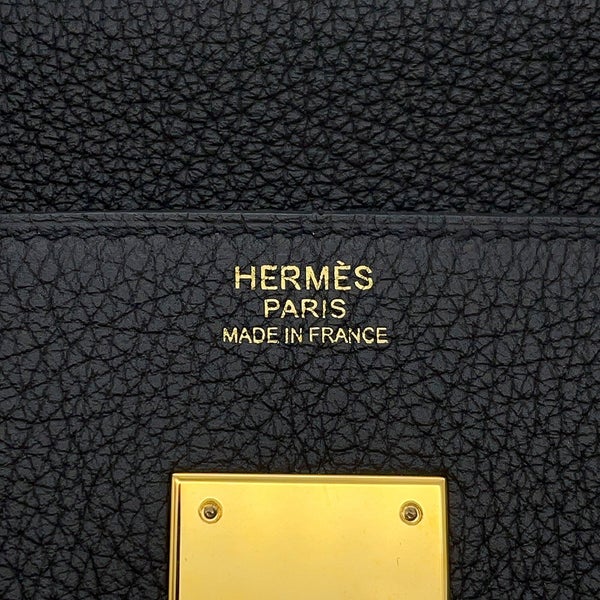 エルメス バーキン30 ブラック/ゴールド金具 トゴ K刻印 HERMES Birkin ハンドバッグ 黒