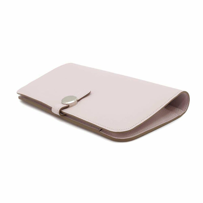 エルメス 長財布 ドゴンGM モーヴペール/シルバー金具 エバーカラー W刻印 HERMES 財布