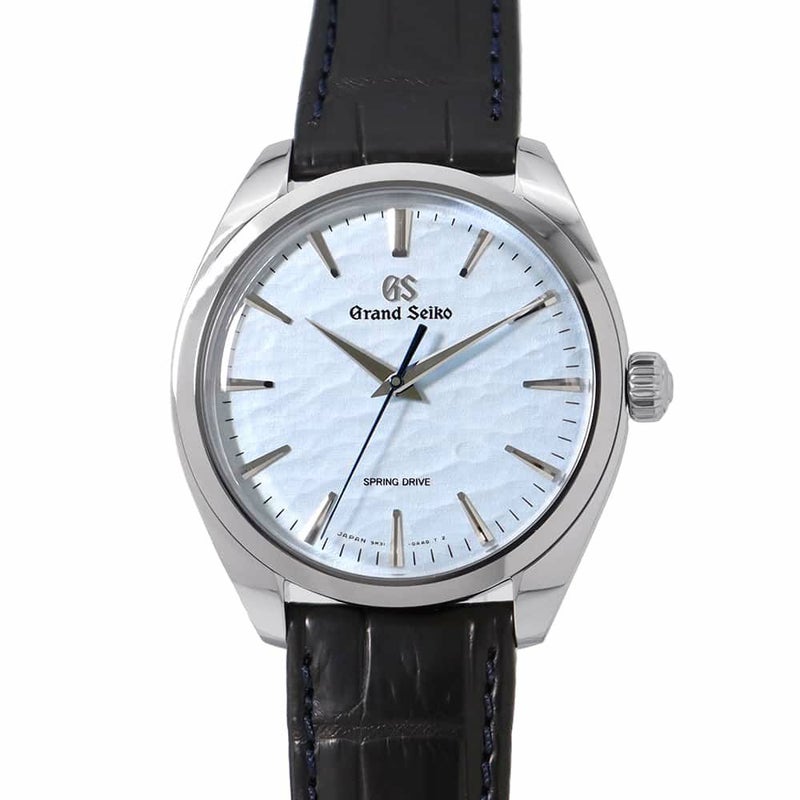 セイコー グランドセイコー エレガンス コレクション SBGY007 SEIKO 腕時計 ブルー文字盤 御神渡り