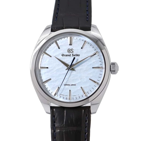 セイコー グランドセイコー エレガンス コレクション SBGY007 SEIKO 腕時計 ブルー文字盤 御神渡り