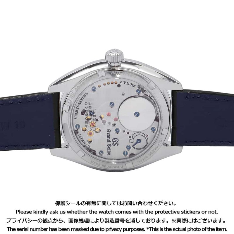 セイコー グランドセイコー エレガンス コレクション SBGY007 SEIKO 腕時計 ブルー文字盤 御神渡り