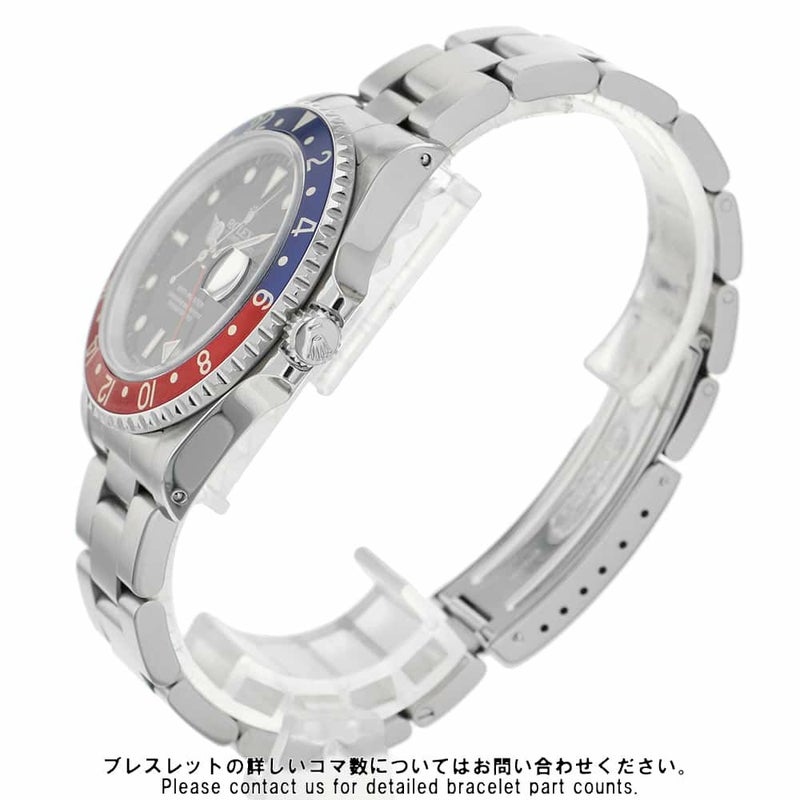 ロレックス GMTマスター 赤青ベゼル L番 16700 ROLEX 腕時計 黒文字盤