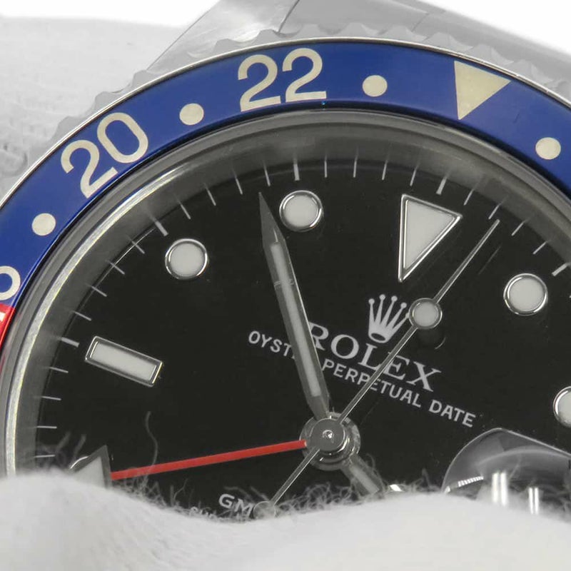 ロレックス GMTマスター 赤青ベゼル L番 16700 ROLEX 腕時計 黒文字盤