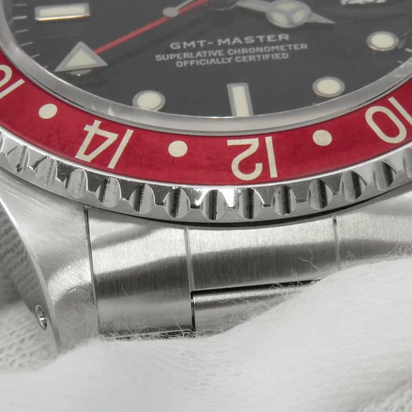 ロレックス GMTマスター 赤青ベゼル L番 16700 ROLEX 腕時計 黒文字盤