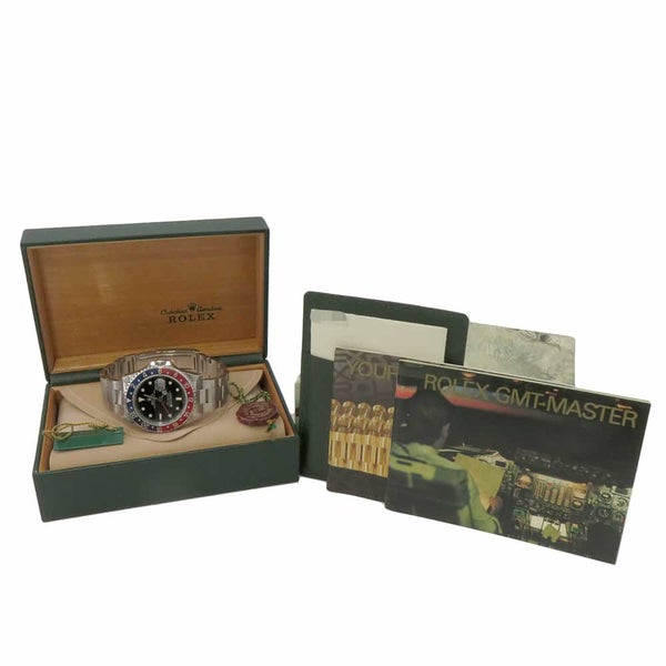 ロレックス GMTマスター 赤青ベゼル L番 16700 ROLEX 腕時計 黒文字盤