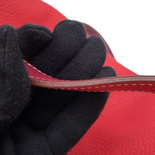 エルメス トートバッグ ドゥブルセンス36 ローズジャイプール/ルージュガランス トリヨンクレマンス □R刻印