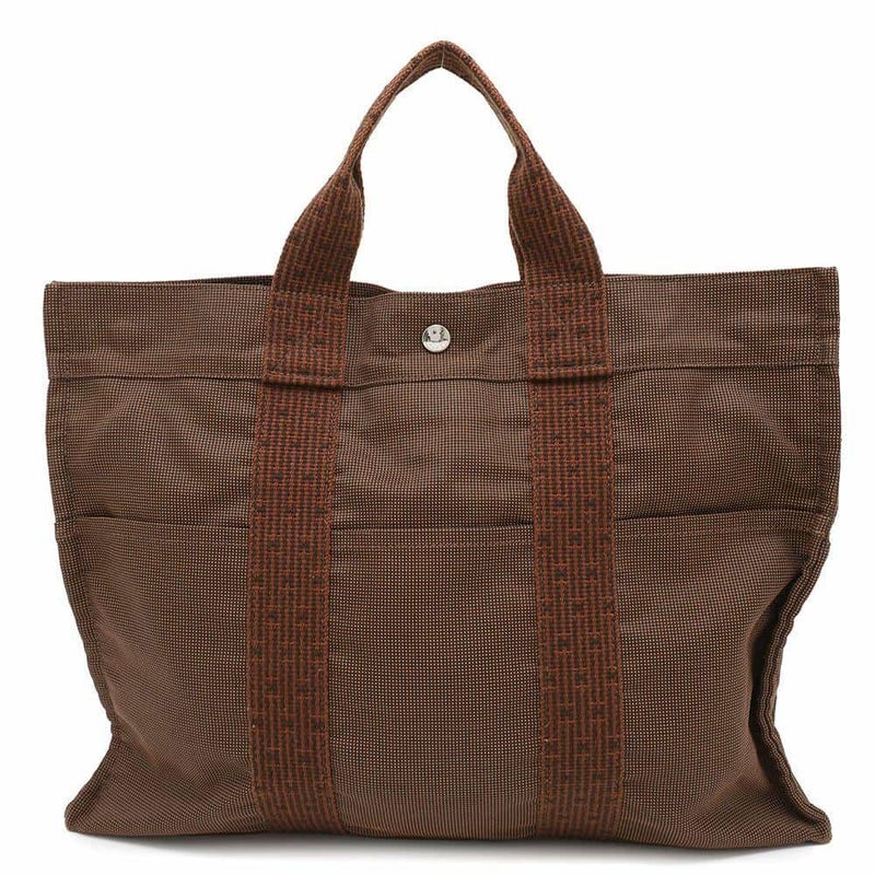エルメス ハンドバッグ エールライントートMM キャンバス HERMES バッグ トートバッグ