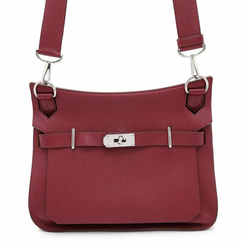 エルメス ジプシエール31 ルビー/シルバー金具 トリヨンクレマンス □R刻印 HERMES バッグ