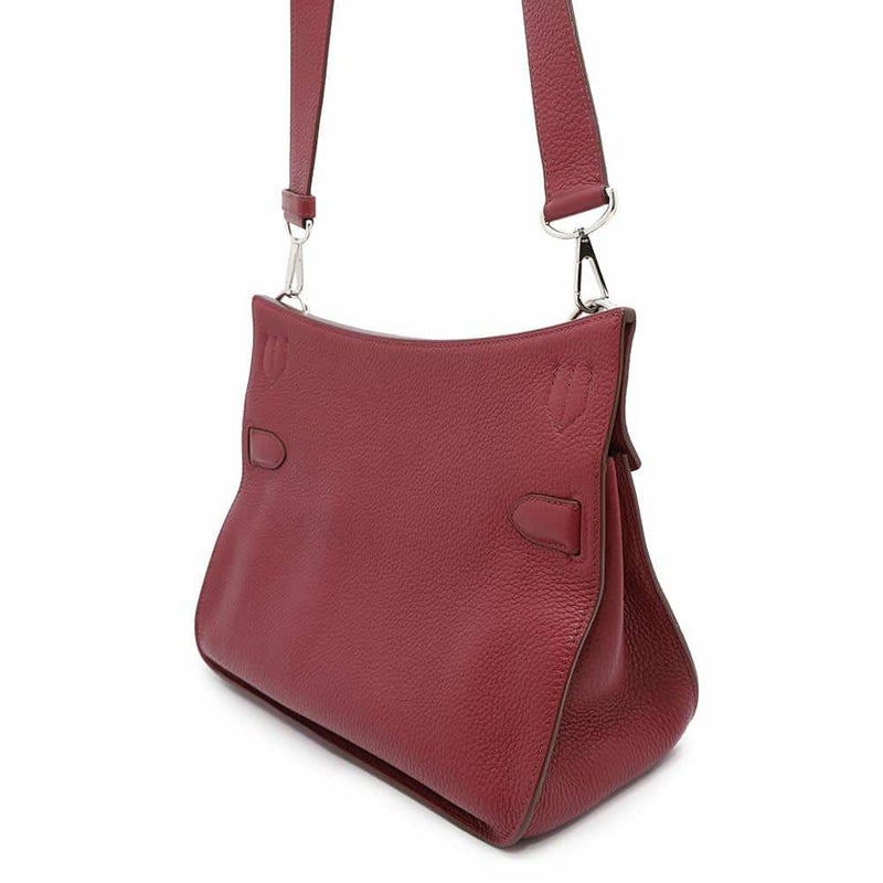 エルメス ジプシエール31 ルビー/シルバー金具 トリヨンクレマンス □R刻印 HERMES バッグ