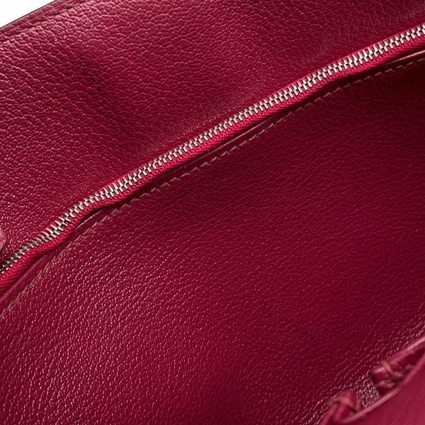 エルメス ジプシエール31 ルビー/シルバー金具 トリヨンクレマンス □R刻印 HERMES バッグ