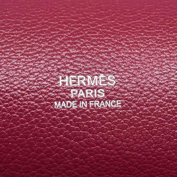 エルメス ジプシエール31 ルビー/シルバー金具 トリヨンクレマンス □R刻印 HERMES バッグ