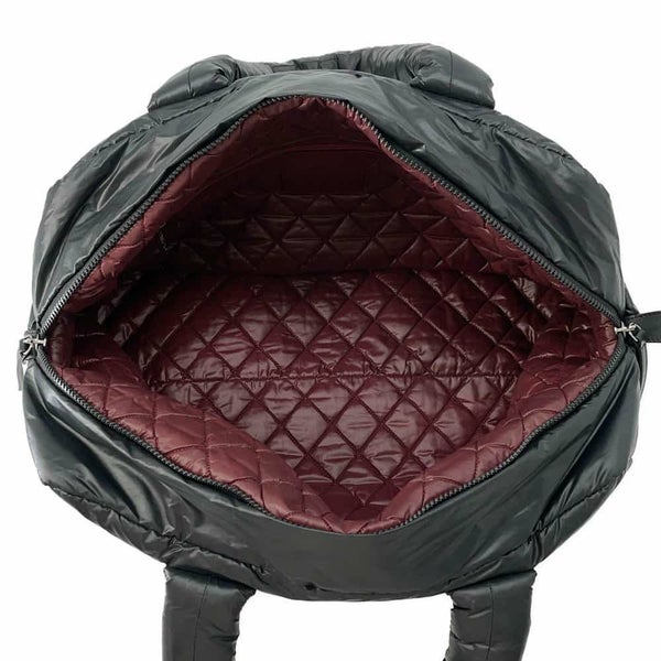 シャネル トートバッグ コココクーン ココマーク ナイロン CHANEL 黒