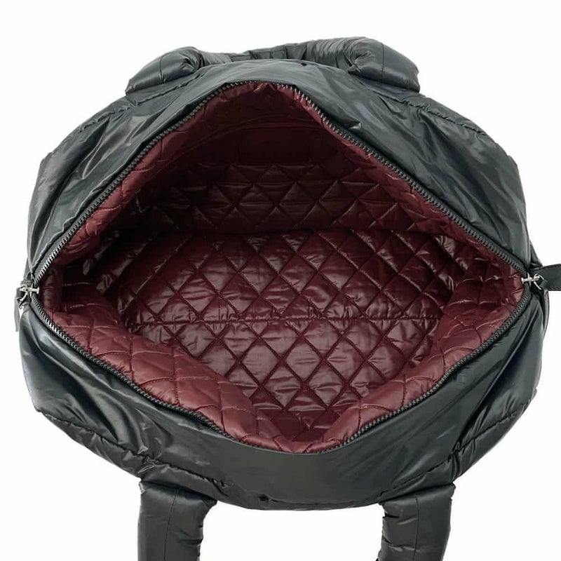 シャネル トートバッグ コココクーン ココマーク ナイロン CHANEL 黒