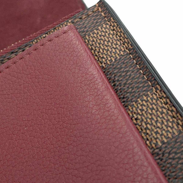 ルイヴィトン チェーンウォレット ダミエ・エベヌ ポルトフォイユ・ヴァヴァン チェーン N60222 LOUIS VUITTON 財布 クラッチ