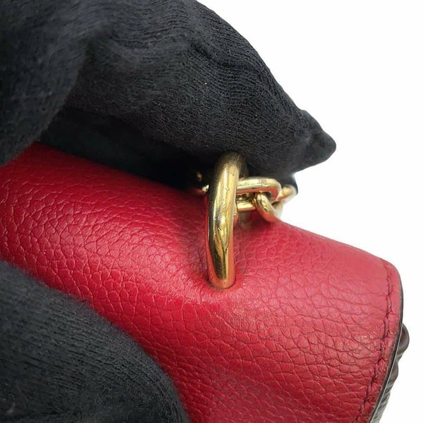 ルイヴィトン ショルダーバッグ モノグラム サン・プラシード M43713 LOUIS VUITTON レッド